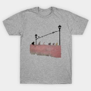 Cats And Birds T-Shirt